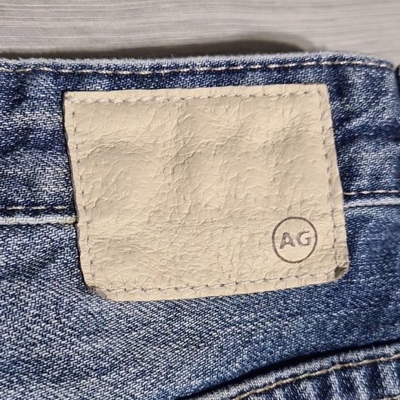 AG Adriano Goldschmied Phobe High Waist Distressed Jeans Size 26 - Picture 8 of 12